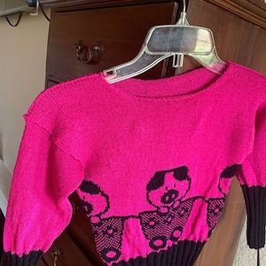 Child sweater, front desighn Sold